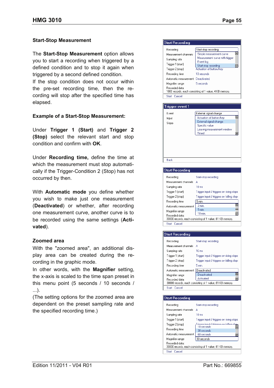 HYDAC HMG 3010 User Manual | Page 55 / 86