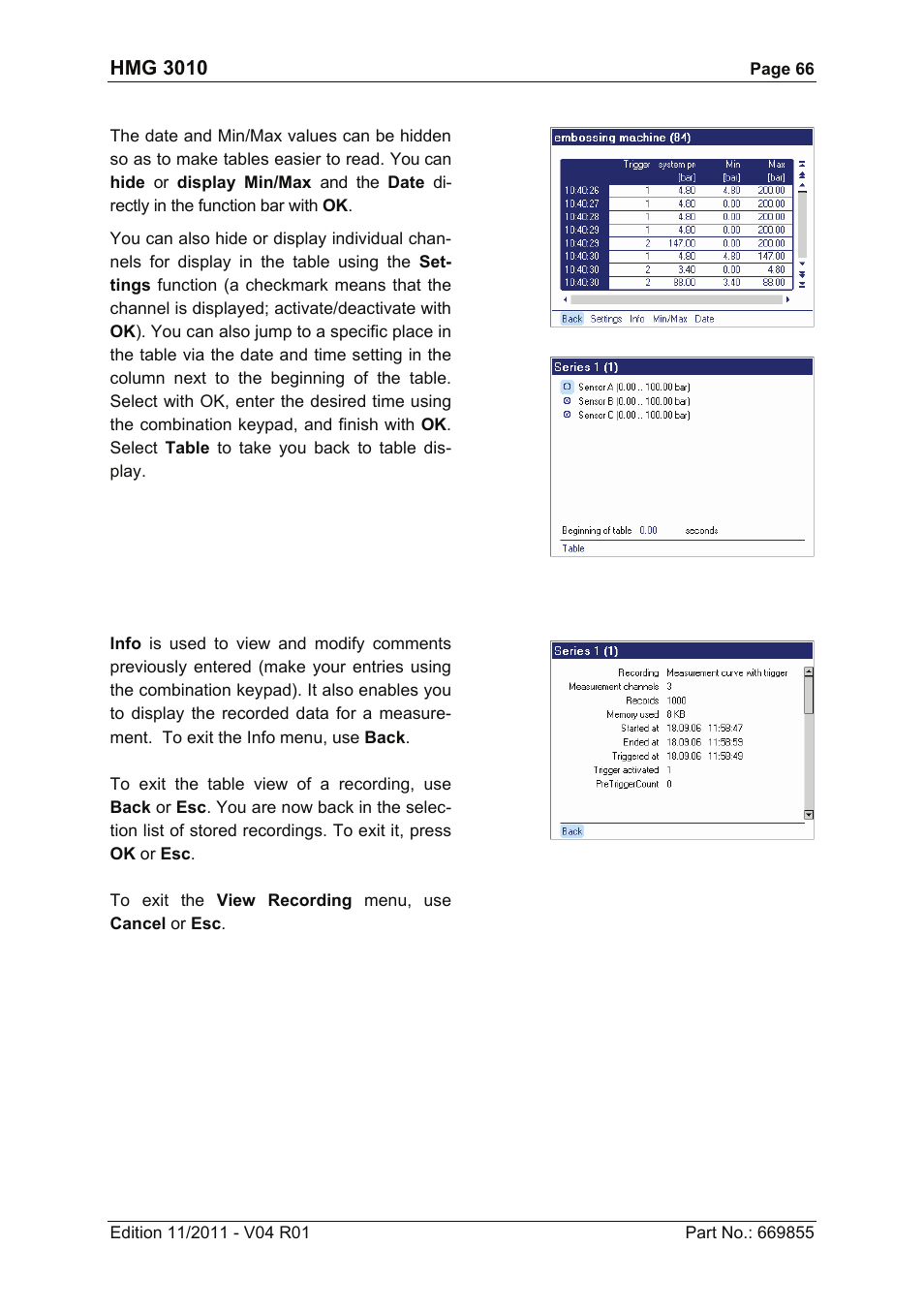 HYDAC HMG 3010 User Manual | Page 66 / 86