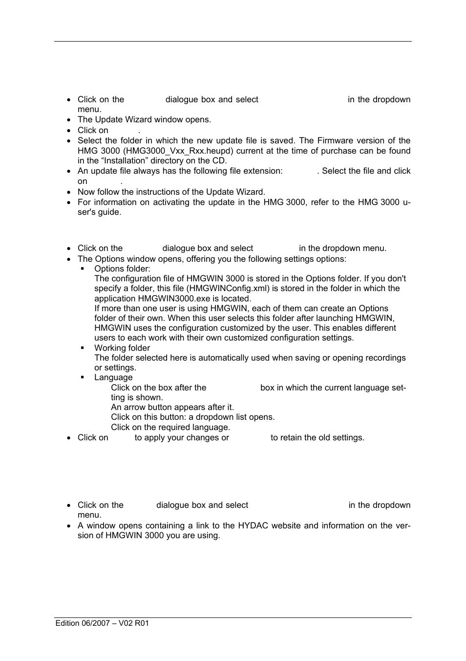 HYDAC HMGWIN 3000 User Manual | Page 29 / 30