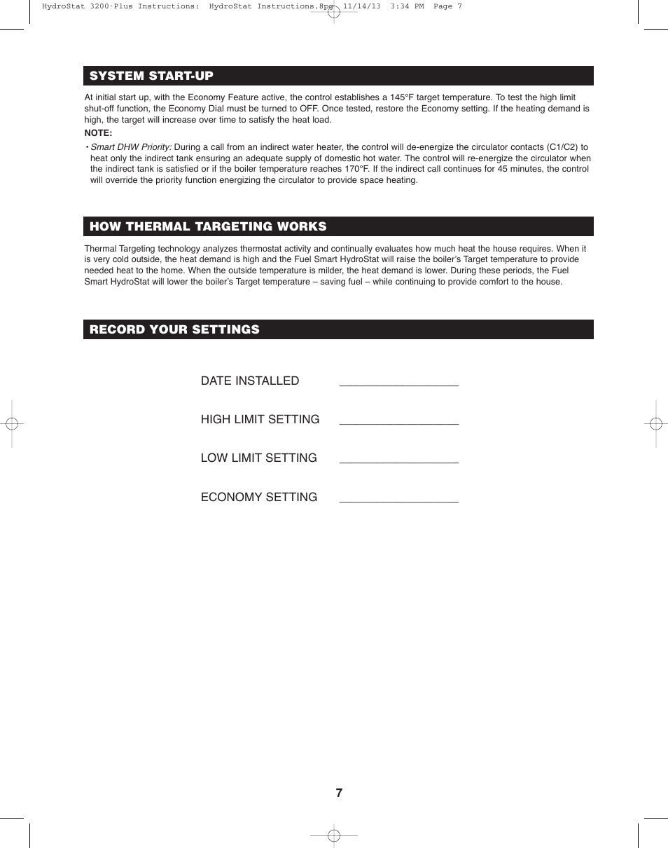 Hydrolevel 3200-Plus User Manual | Page 7 / 16