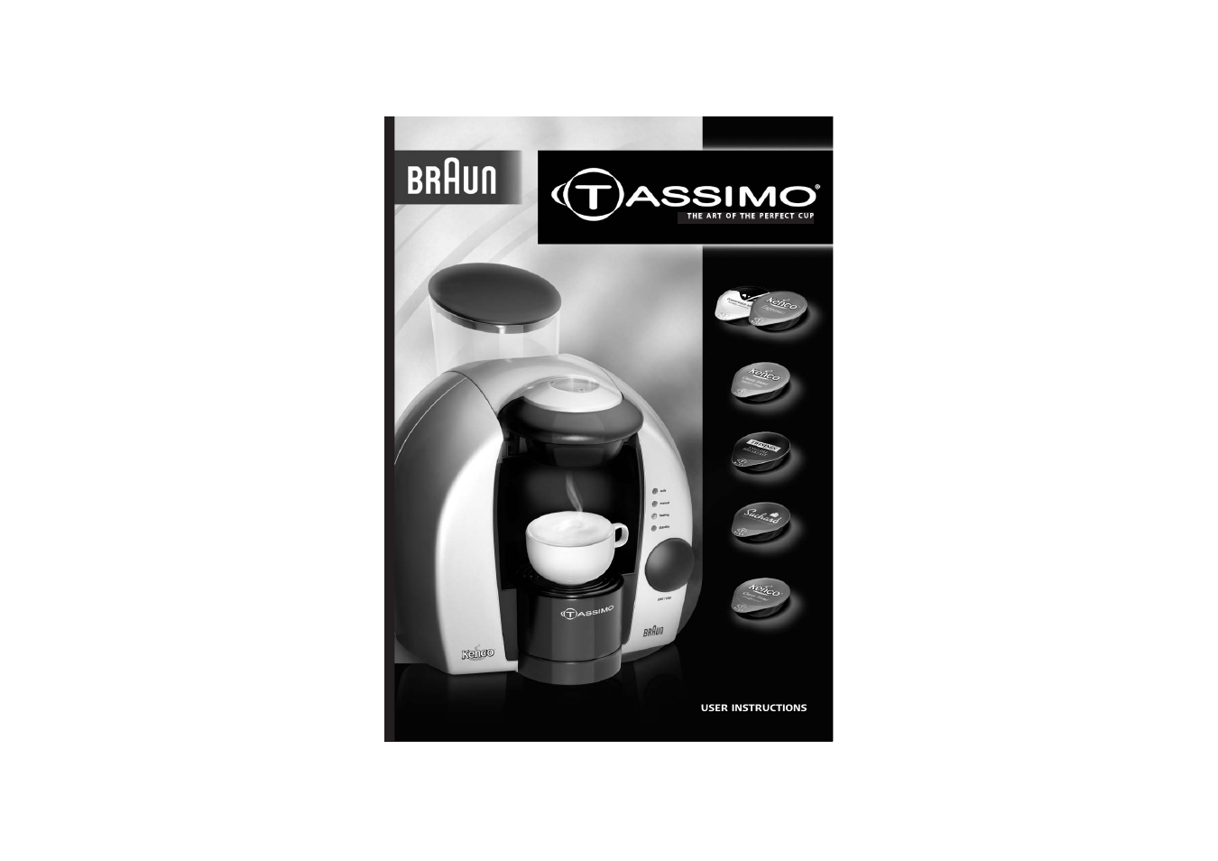 Braun Tassimo User Manual | 9 pages