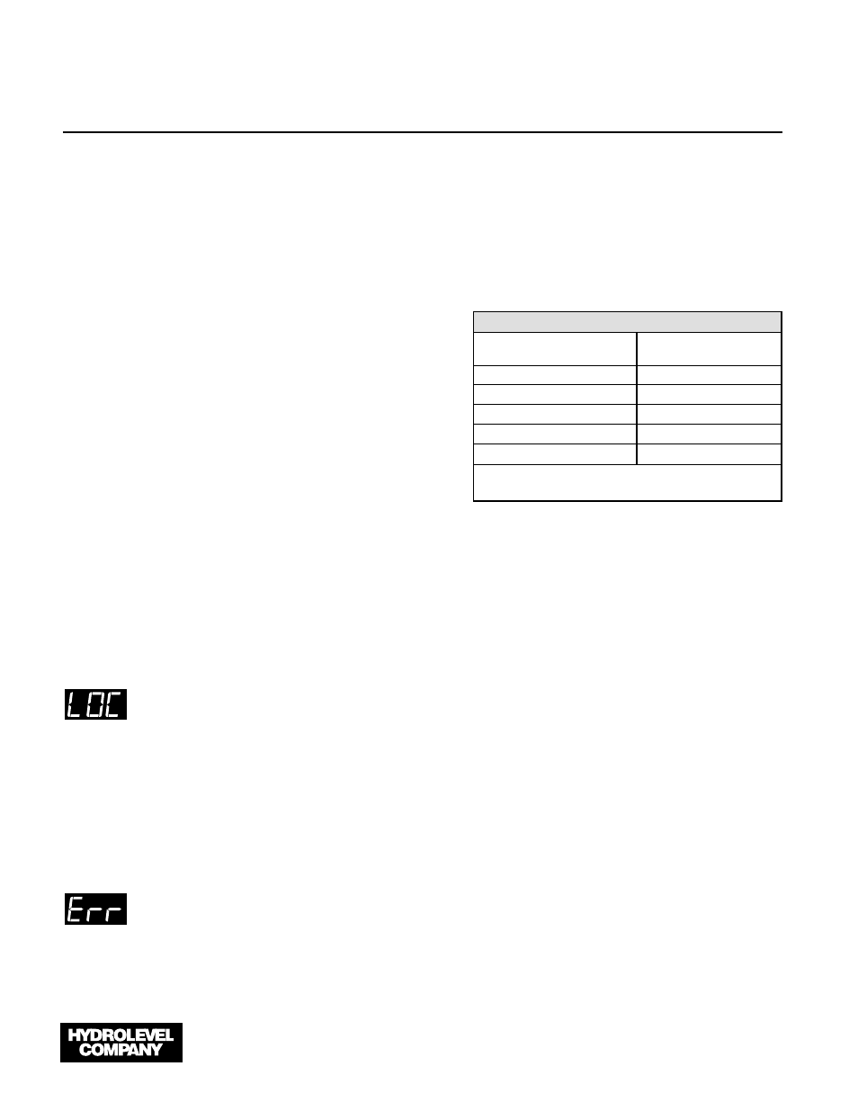 Feed counter, Service / maintenance, Trouble shooting | Step, Attach service tag | Hydrolevel VXT-120 V1 User Manual | Page 4 / 4