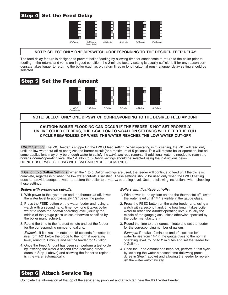 Hydrolevel VXT-120 V2 User Manual | Page 3 / 4