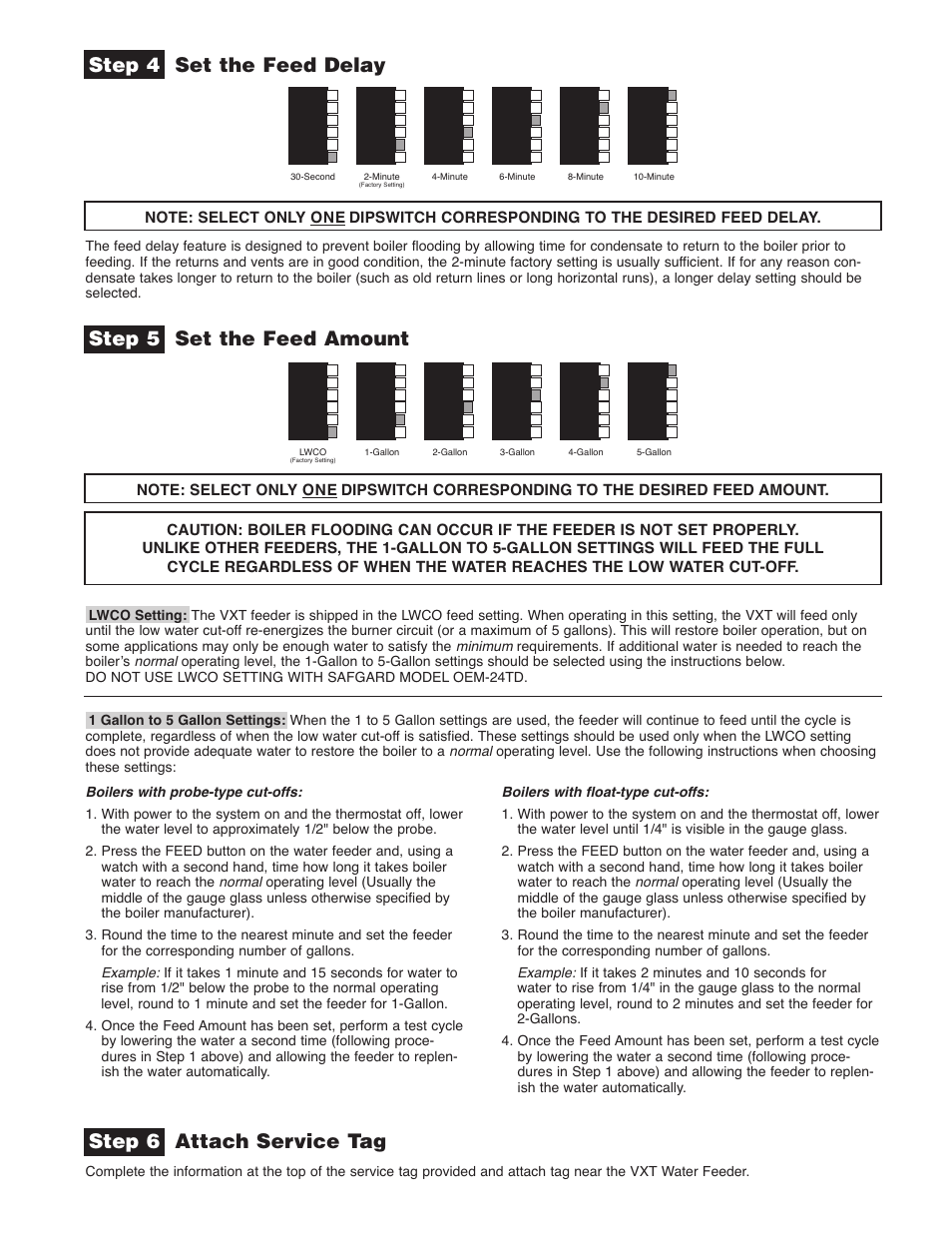 Hydrolevel VXT-24 User Manual | Page 3 / 4