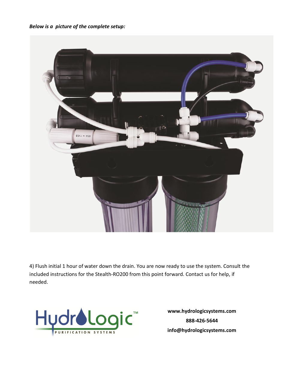 Hydro-Logic StealthRO200 - Upgrade Kit User Manual | Page 3 / 3