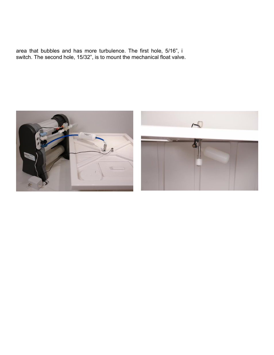 Standard reservoir setup | Hydro-Logic StealthRO200 - Electronic Shut-off Kit User Manual | Page 2 / 4