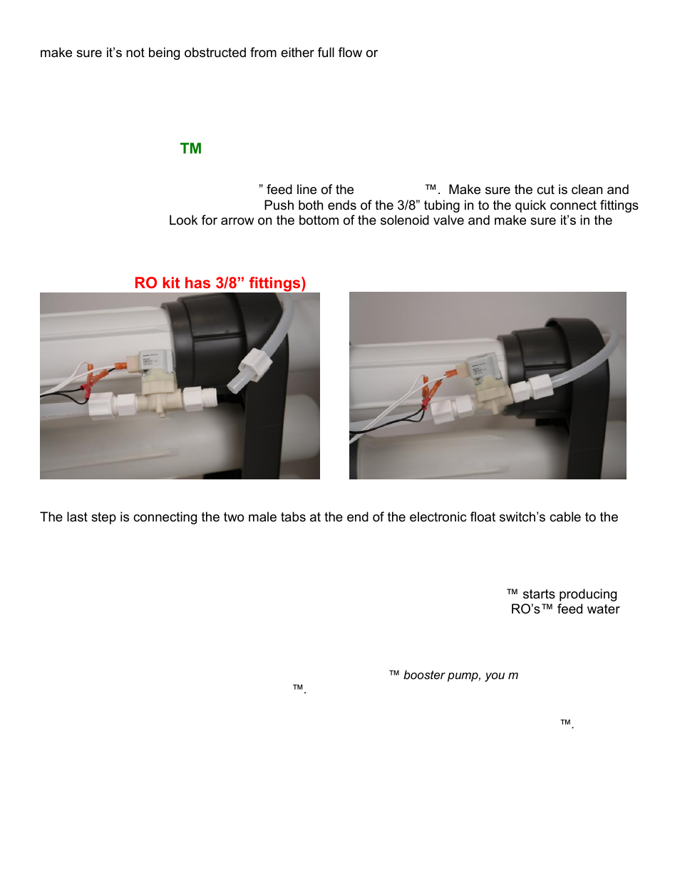 Hydro-Logic StealthRO200 - Electronic Shut-off Kit User Manual | Page 4 / 4