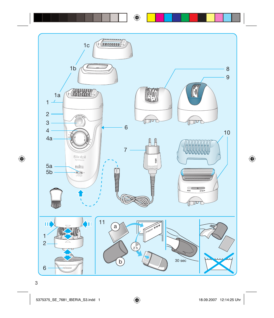 Braun TYPE 5375 User Manual | Page 3 / 40