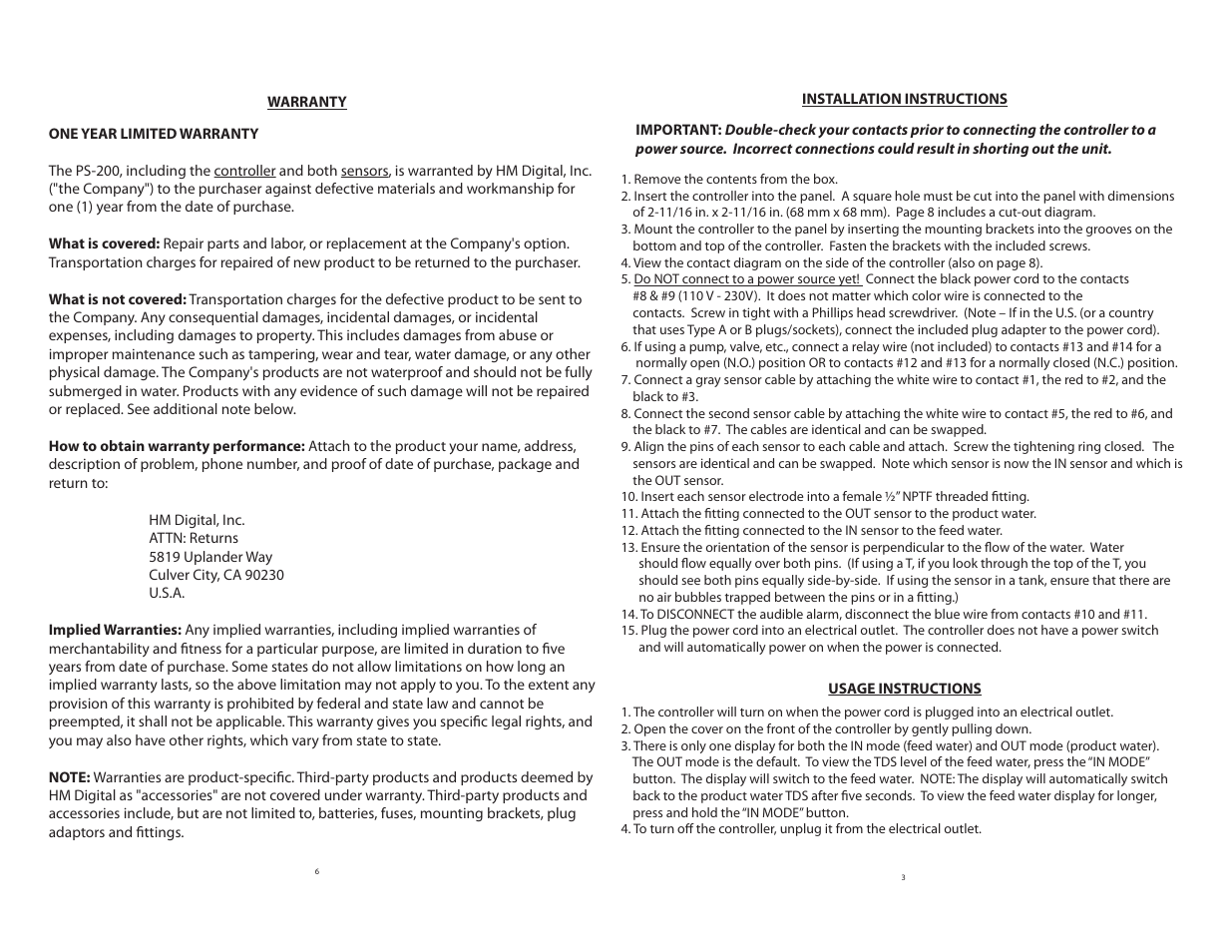 Hydro-Logic SuperLogic 1500 User Manual | Page 19 / 20