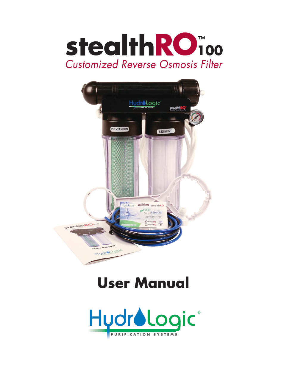 Hydro-Logic StealthRO100 User Manual | 20 pages