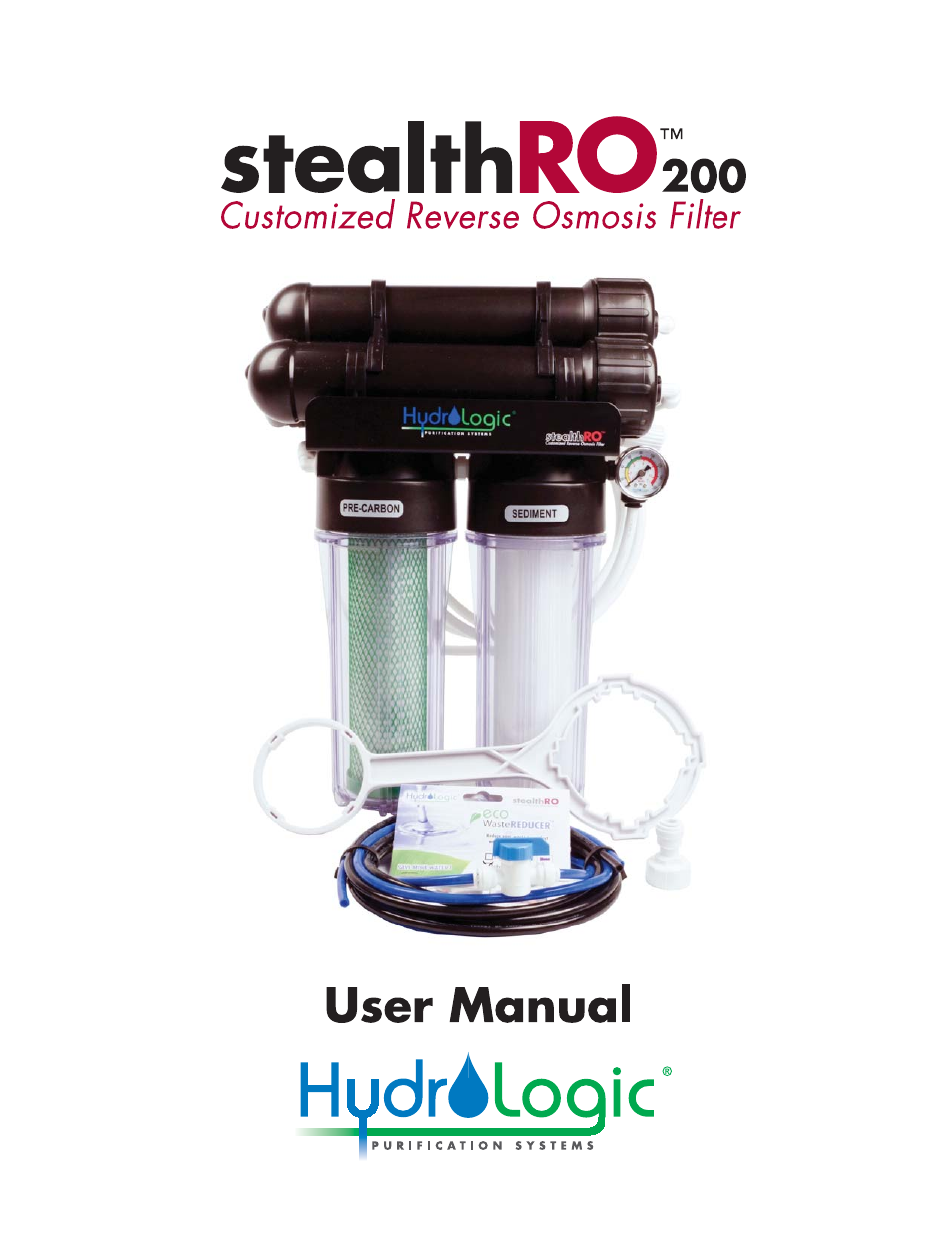 Hydro-Logic StealthRO200 User Manual | 20 pages