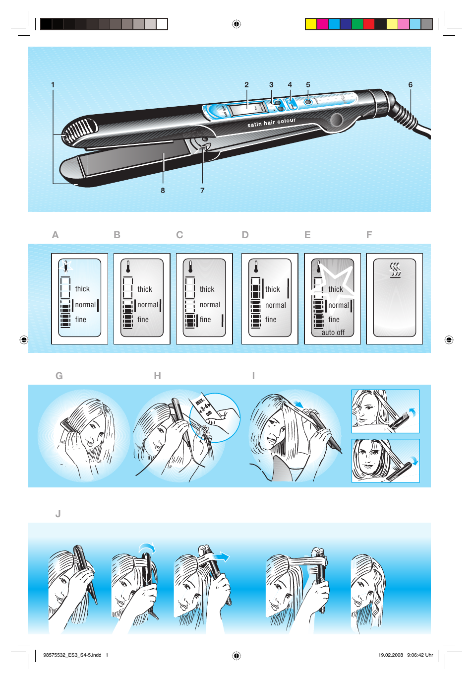 Braun Satin Hair ES 3 User Manual | Page 3 / 81