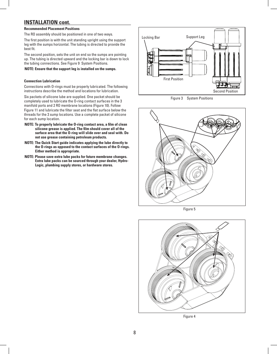 Installation cont | Hydro-Logic EvolutionRO 1000 User Manual | Page 9 / 16