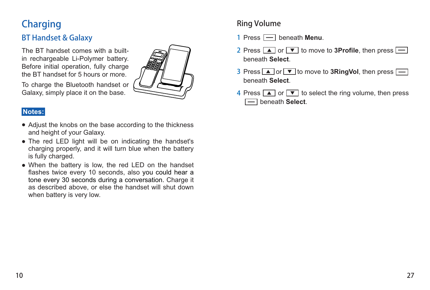 Charging | iCreation G-501 User Manual | Page 11 / 38