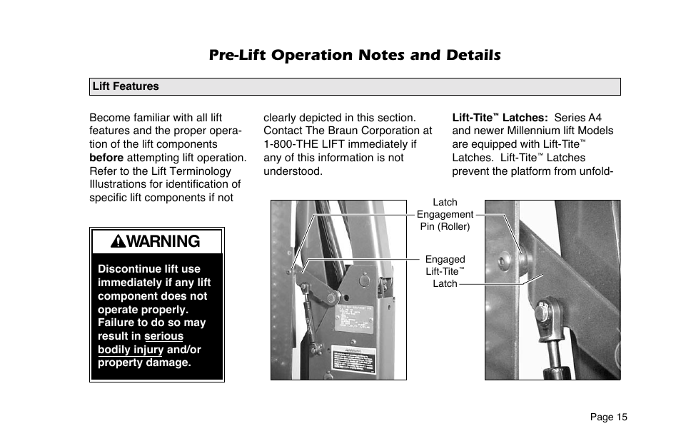 Warning | Braun 6 User Manual | Page 17 / 45