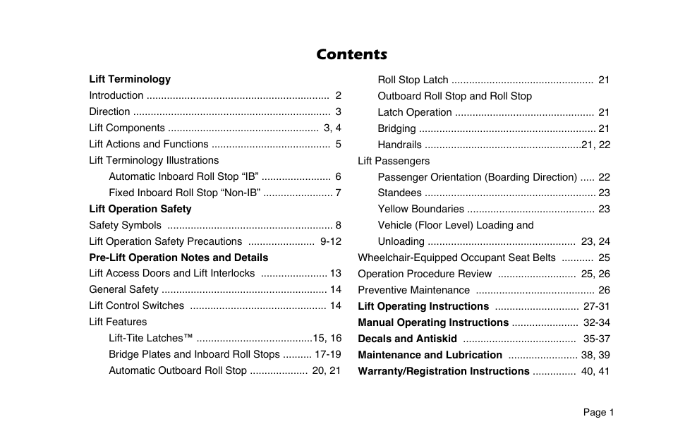 Braun 6 User Manual | Page 3 / 45