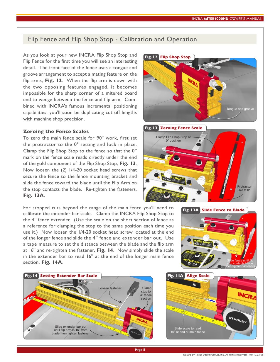 INCRA Miter 1000HD User Manual | Page 5 / 8