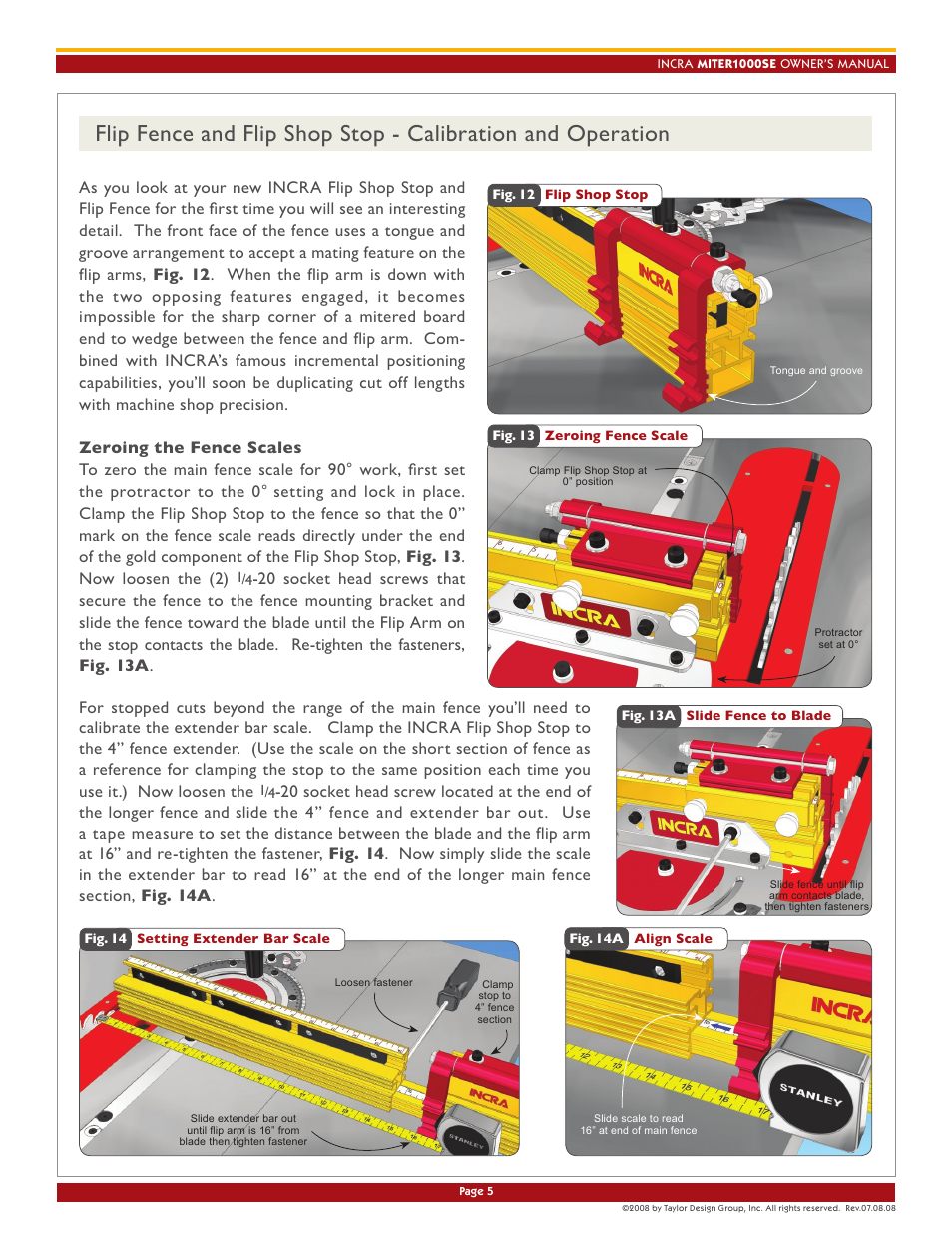 INCRA Miter 1000SE User Manual | Page 5 / 8