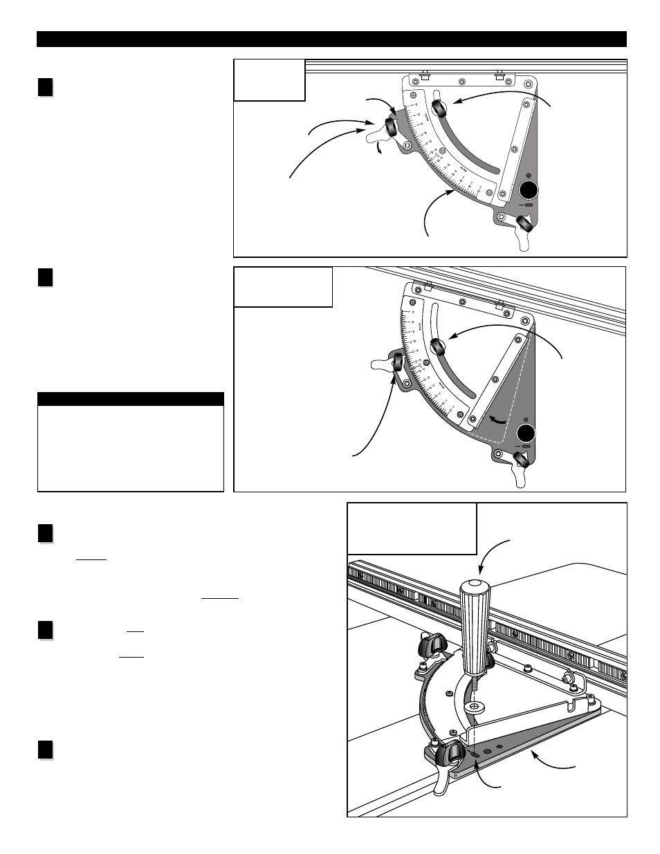 Operation | INCRA Miter 2000 User Manual | Page 4 / 8