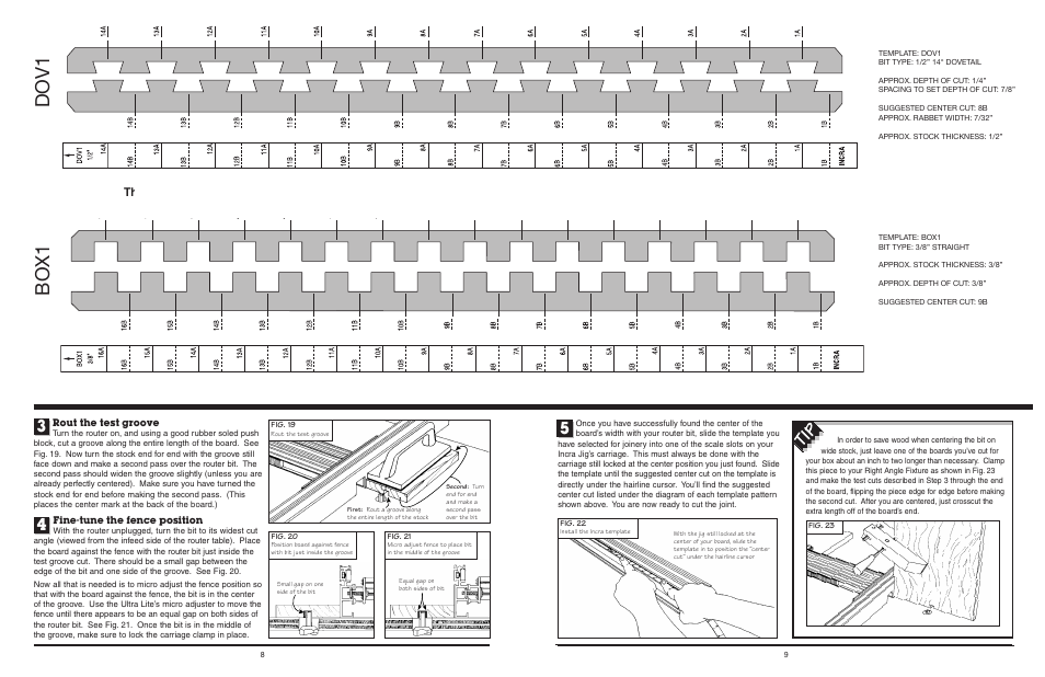 Dov1 box1 | INCRA Ultra Lite User Manual | Page 5 / 9