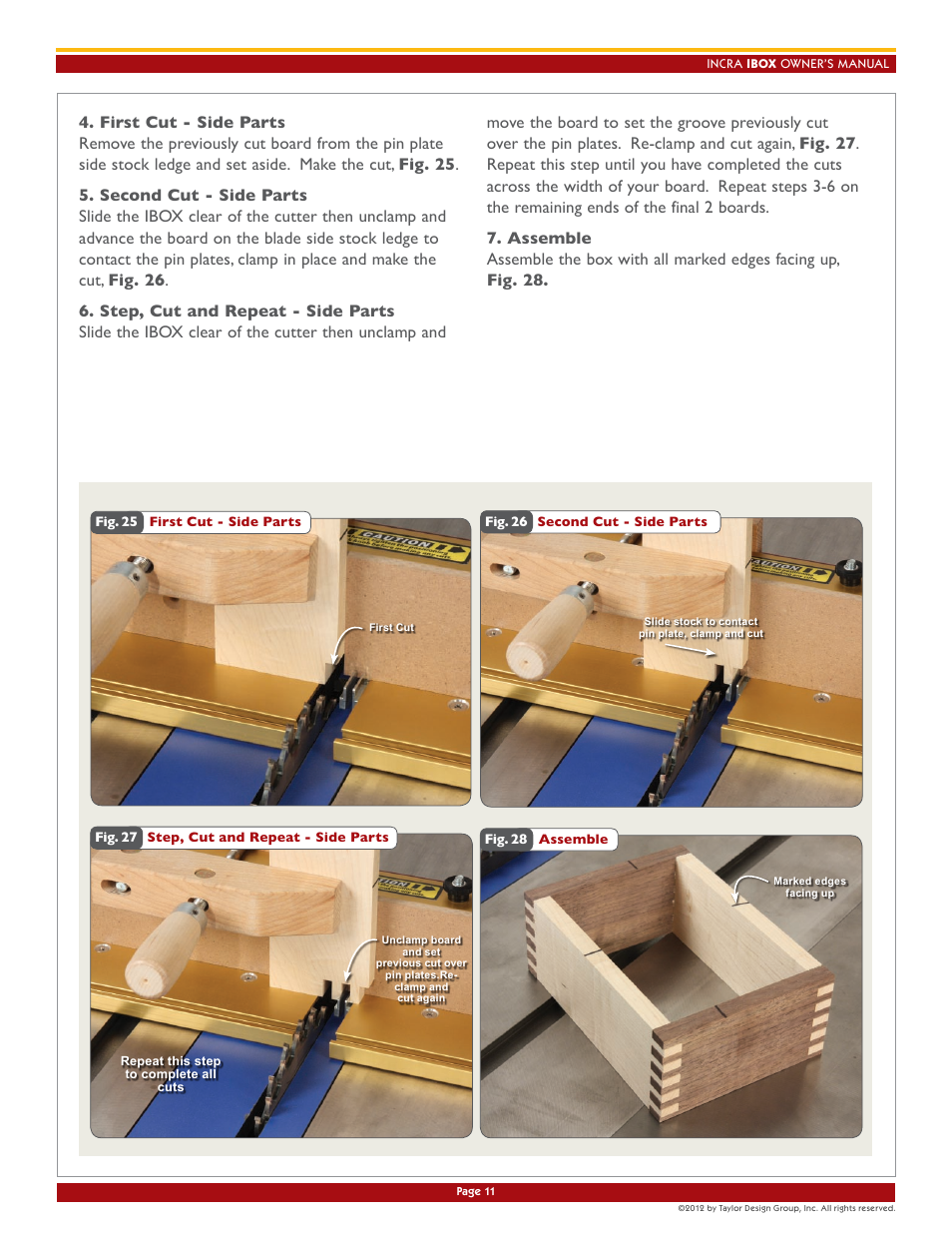 INCRA IBOX User Manual | Page 11 / 12