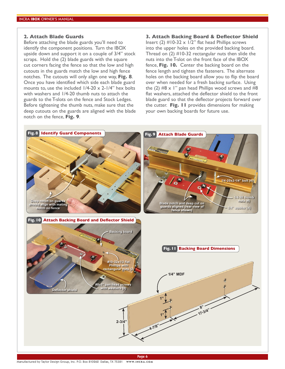 INCRA IBOX User Manual | Page 6 / 12