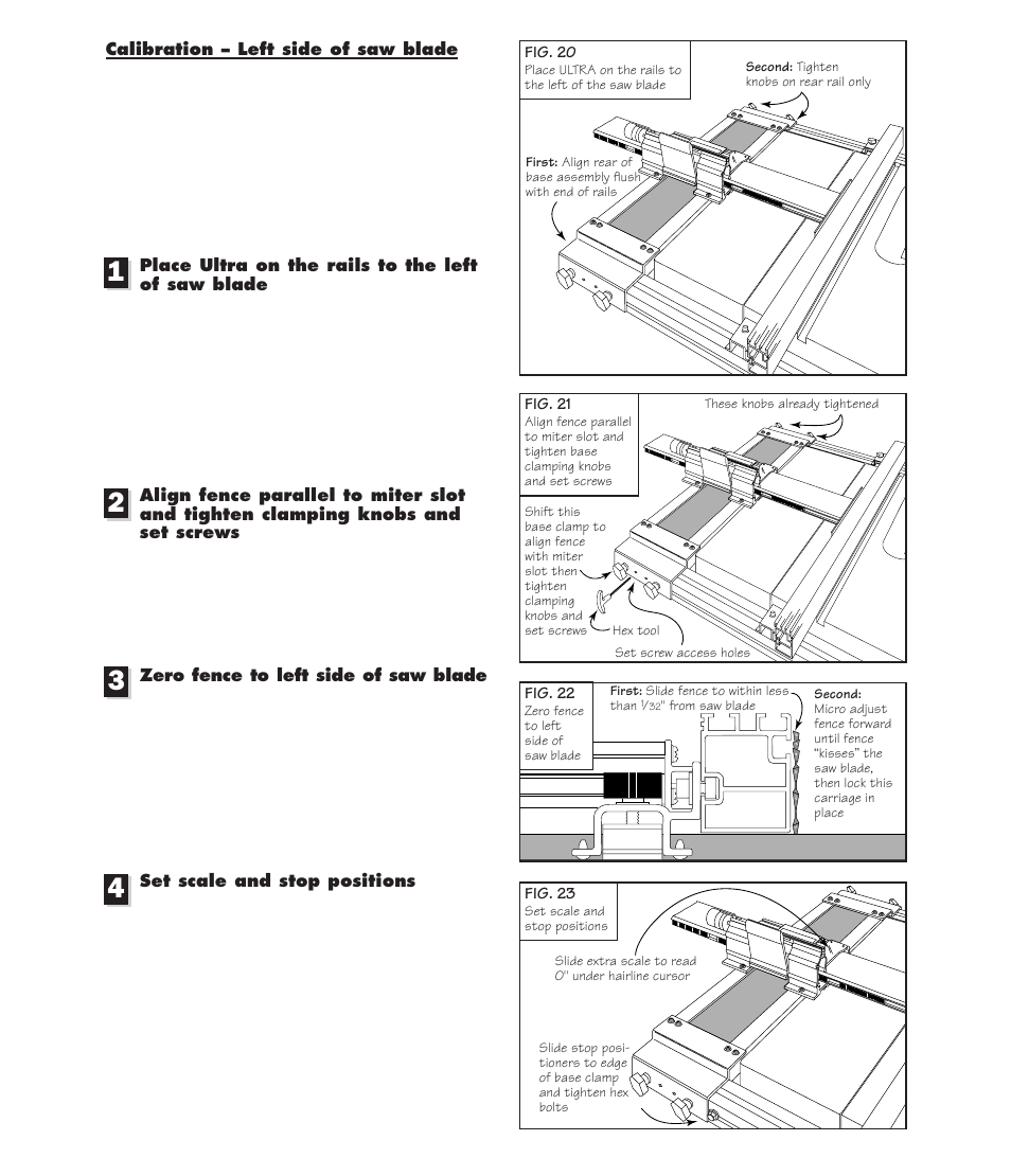 INCRA TS-II Table Saw Fence User Manual | Page 10 / 12