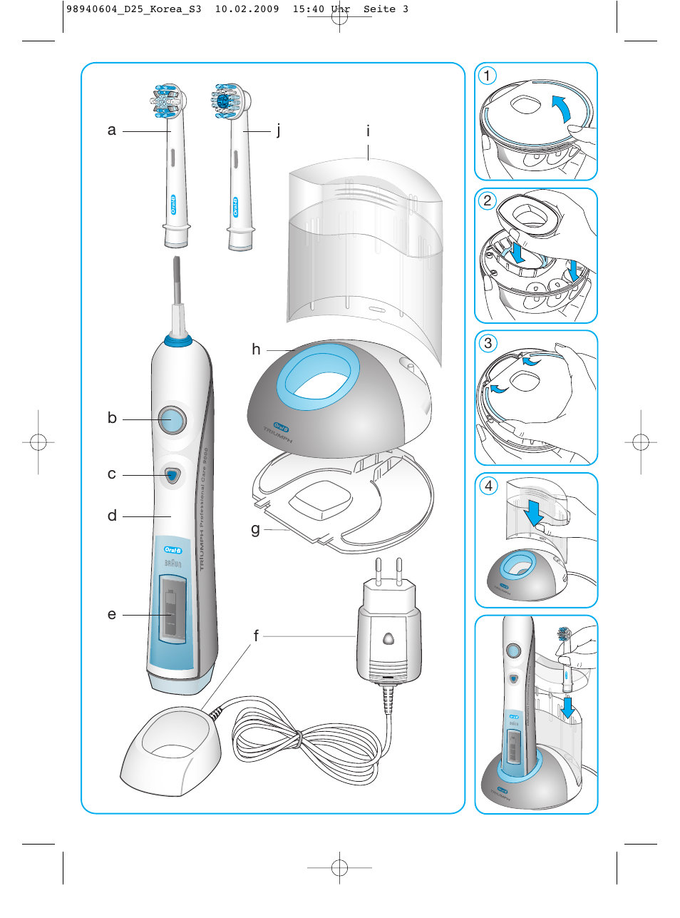 Braun Type 3731 User Manual | Page 3 / 17