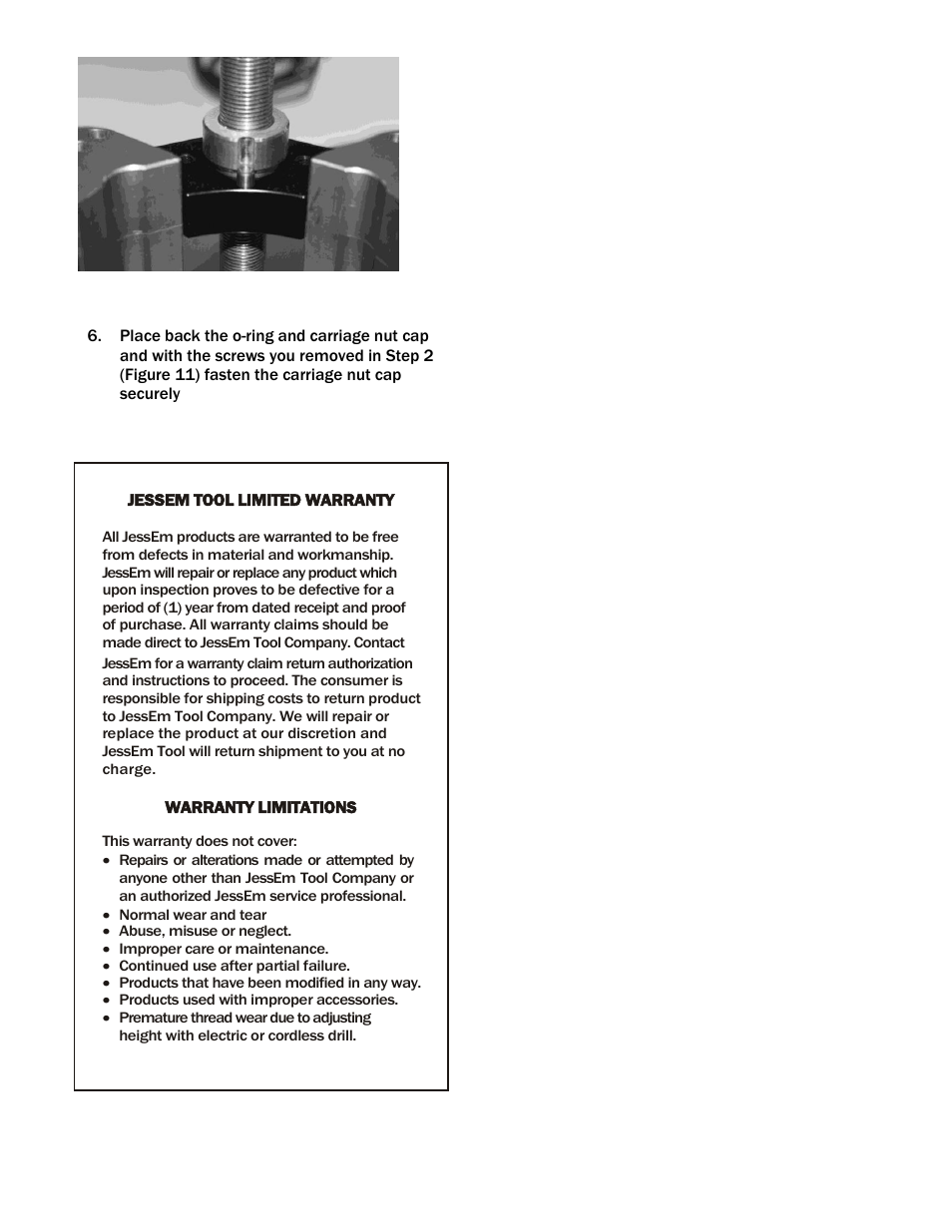 INCRA Mast-R-Lift II User Manual | Page 7 / 7