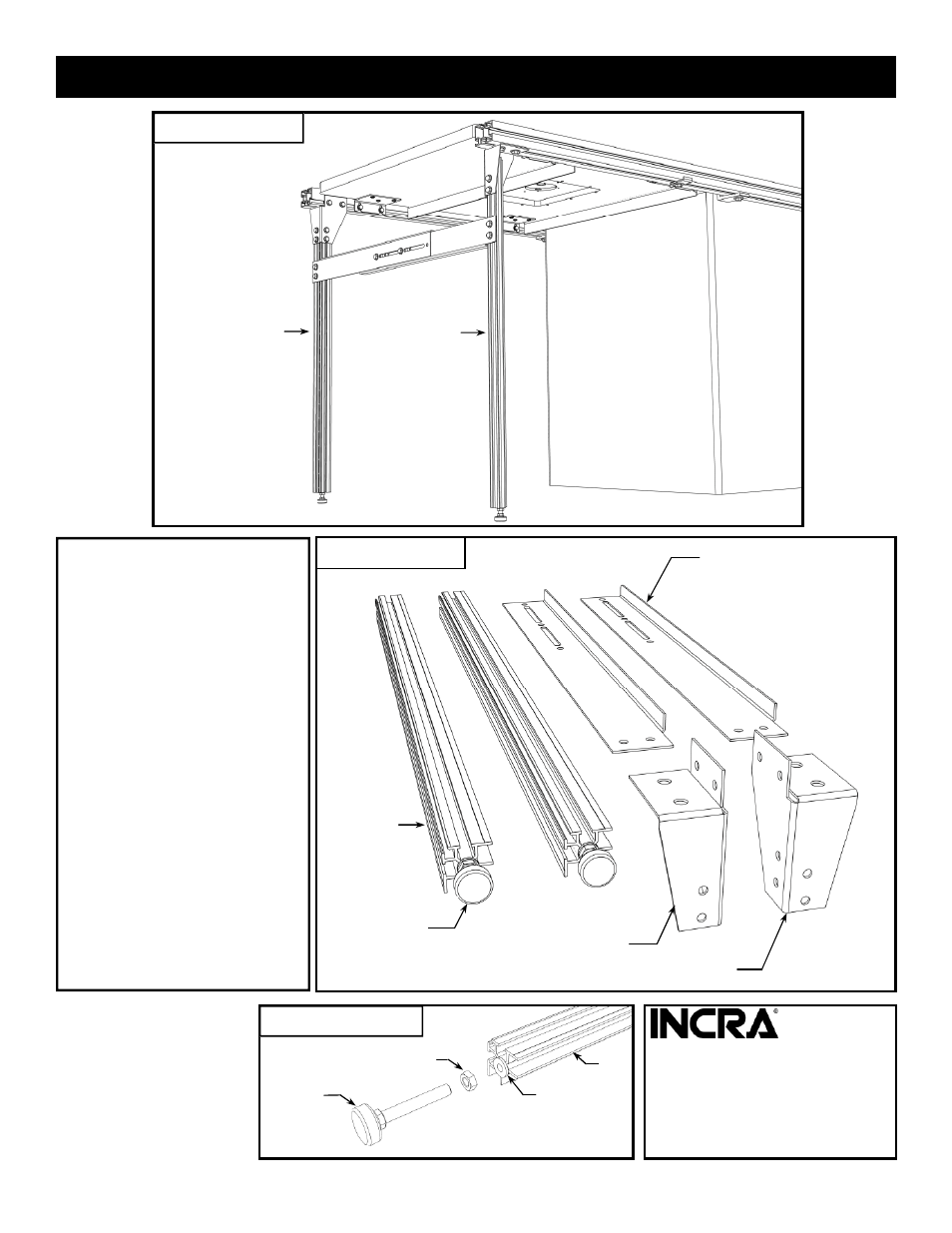 INCRA TS Legs Kit User Manual | 2 pages