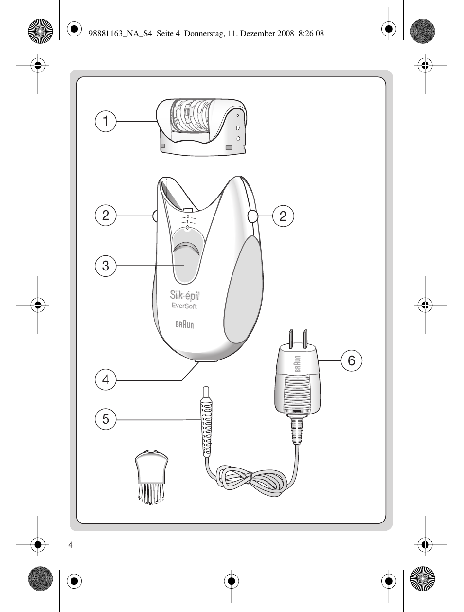 Braun SILK-EPIL 5316 User Manual | Page 3 / 21