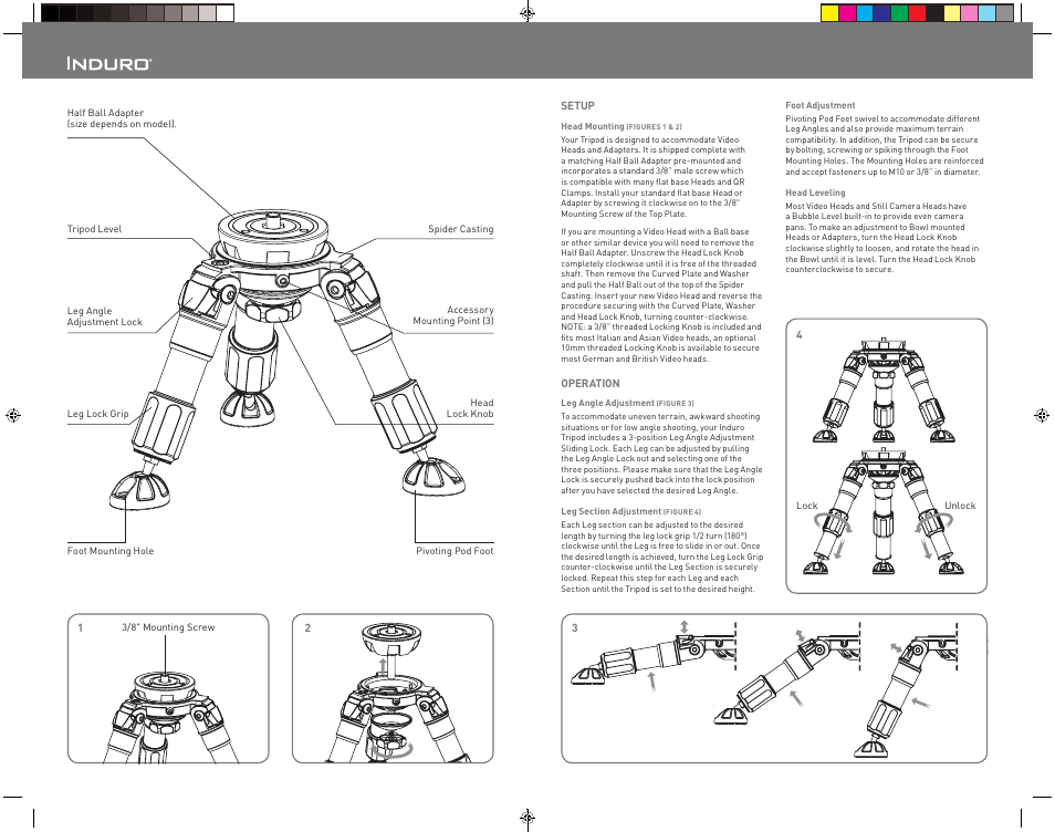 Induro DR Hi-Hat User Manual | Page 2 / 2