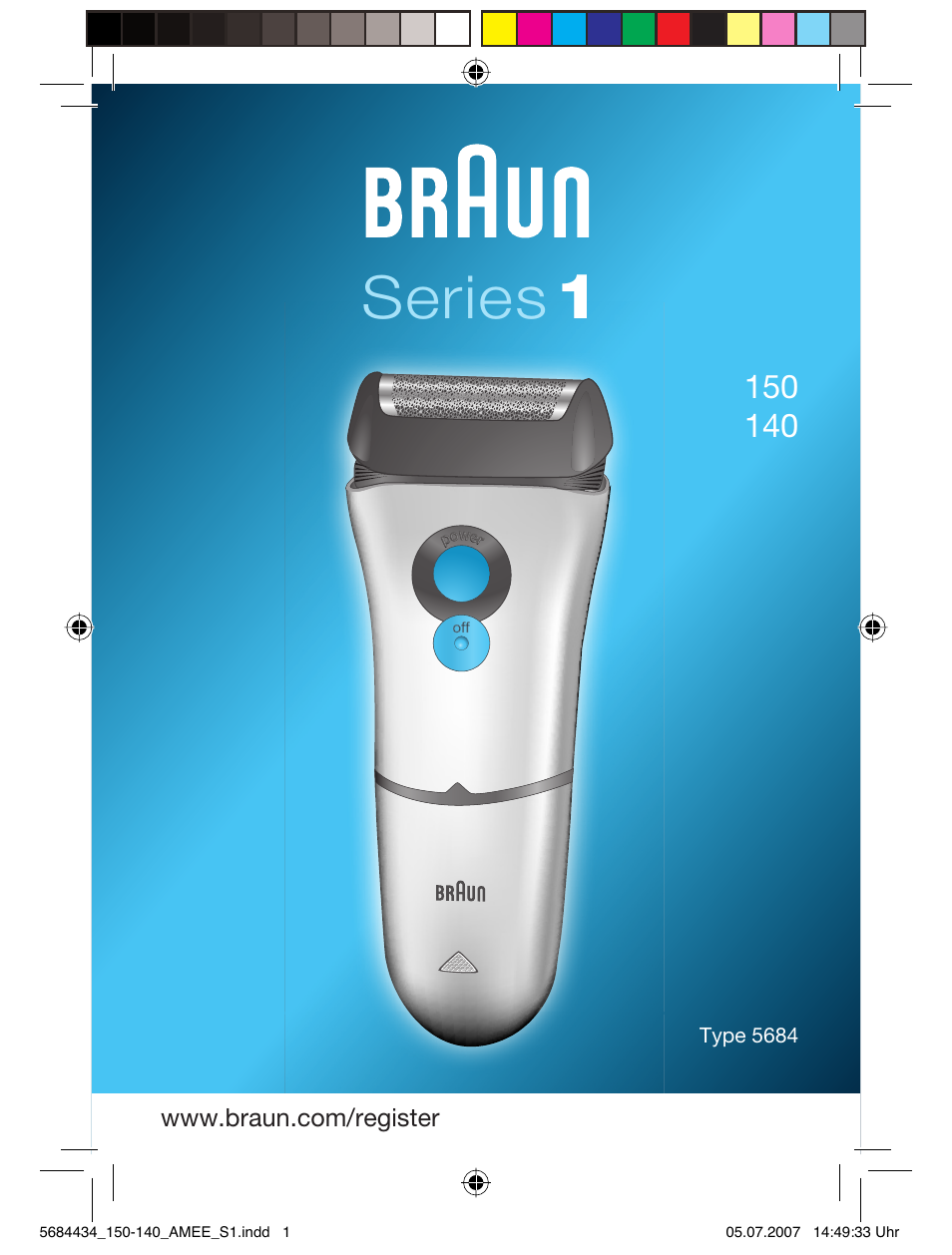 Braun 5684 User Manual | 39 pages