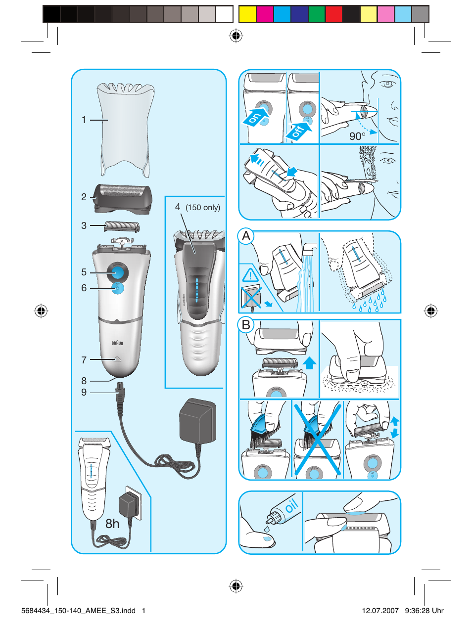 Braun 5684 User Manual | Page 3 / 39