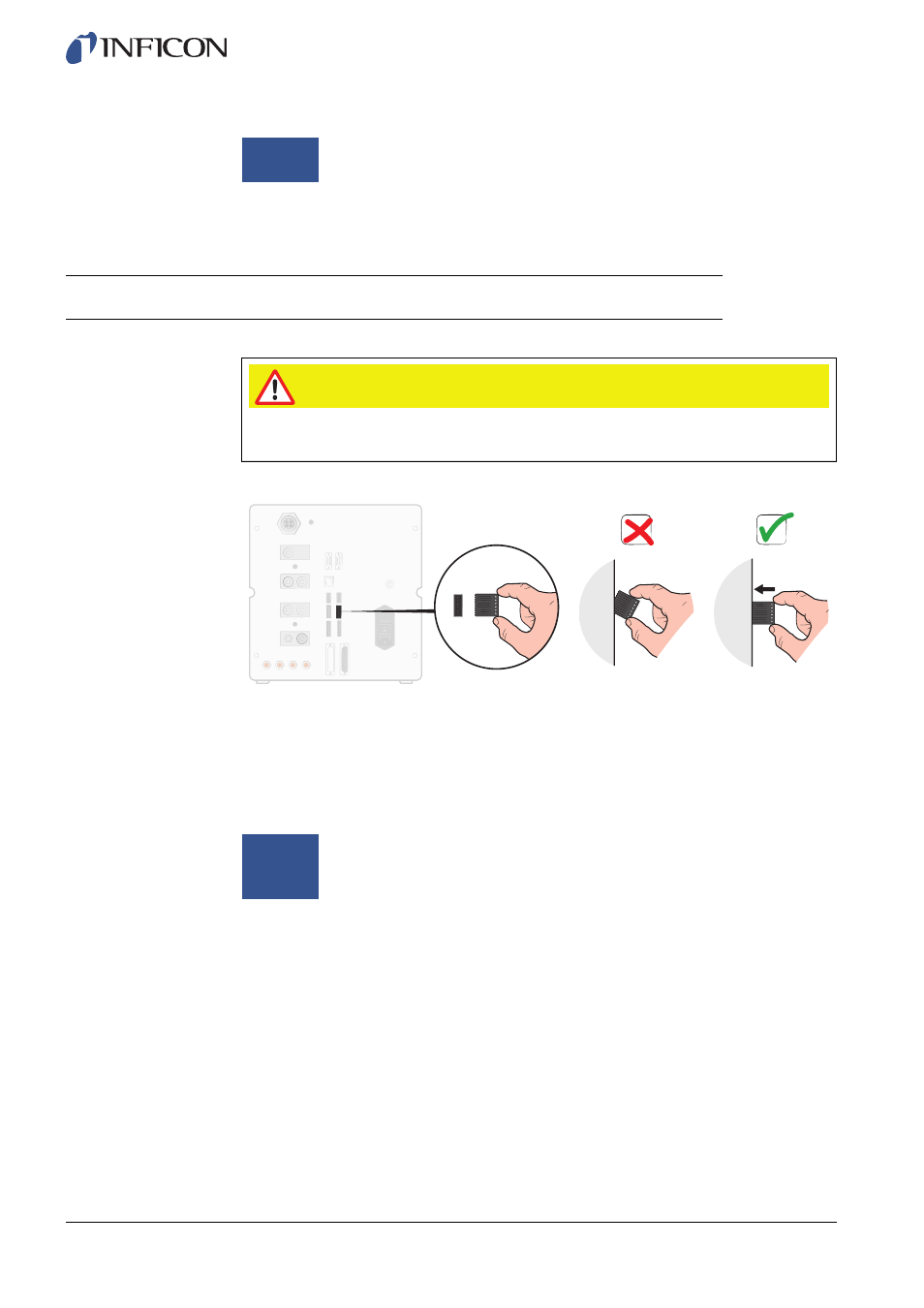 2 electrical connections, 1 setting up an emergency stop, Electrical connections | INFICON Sensistor ILS500F Leak Detection System User Manual | Page 19 / 90