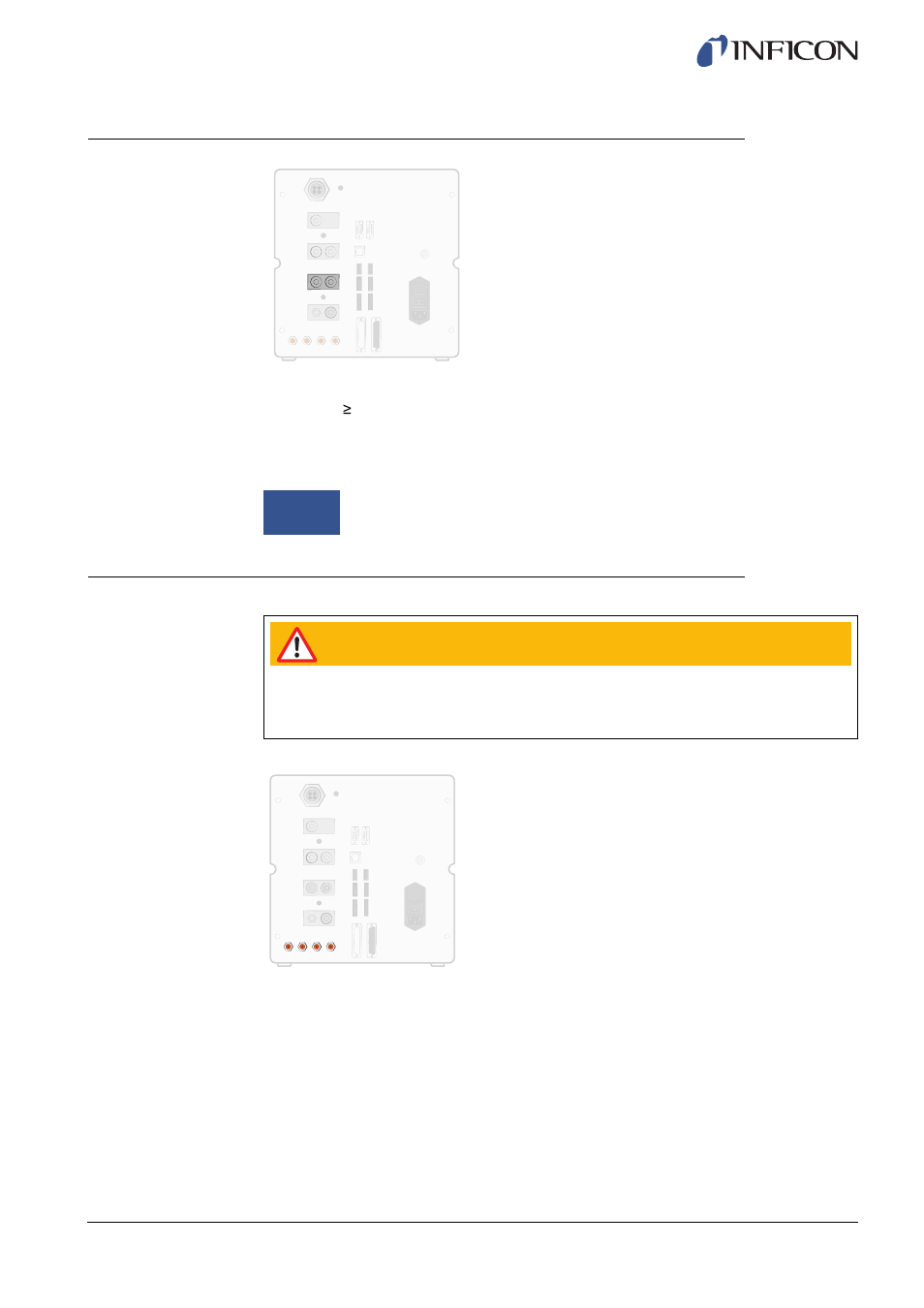 4 connecting to test port 1 and 2, 5 connecting tooling | INFICON Sensistor ILS500F Leak Detection System User Manual | Page 24 / 90