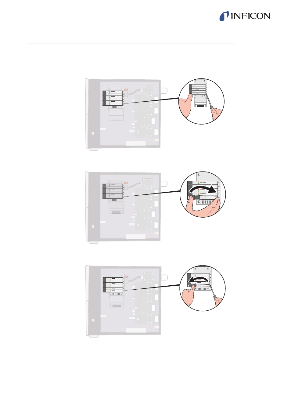 6 replacing pilot valves | INFICON Sensistor ILS500F Leak Detection System User Manual | Page 68 / 90