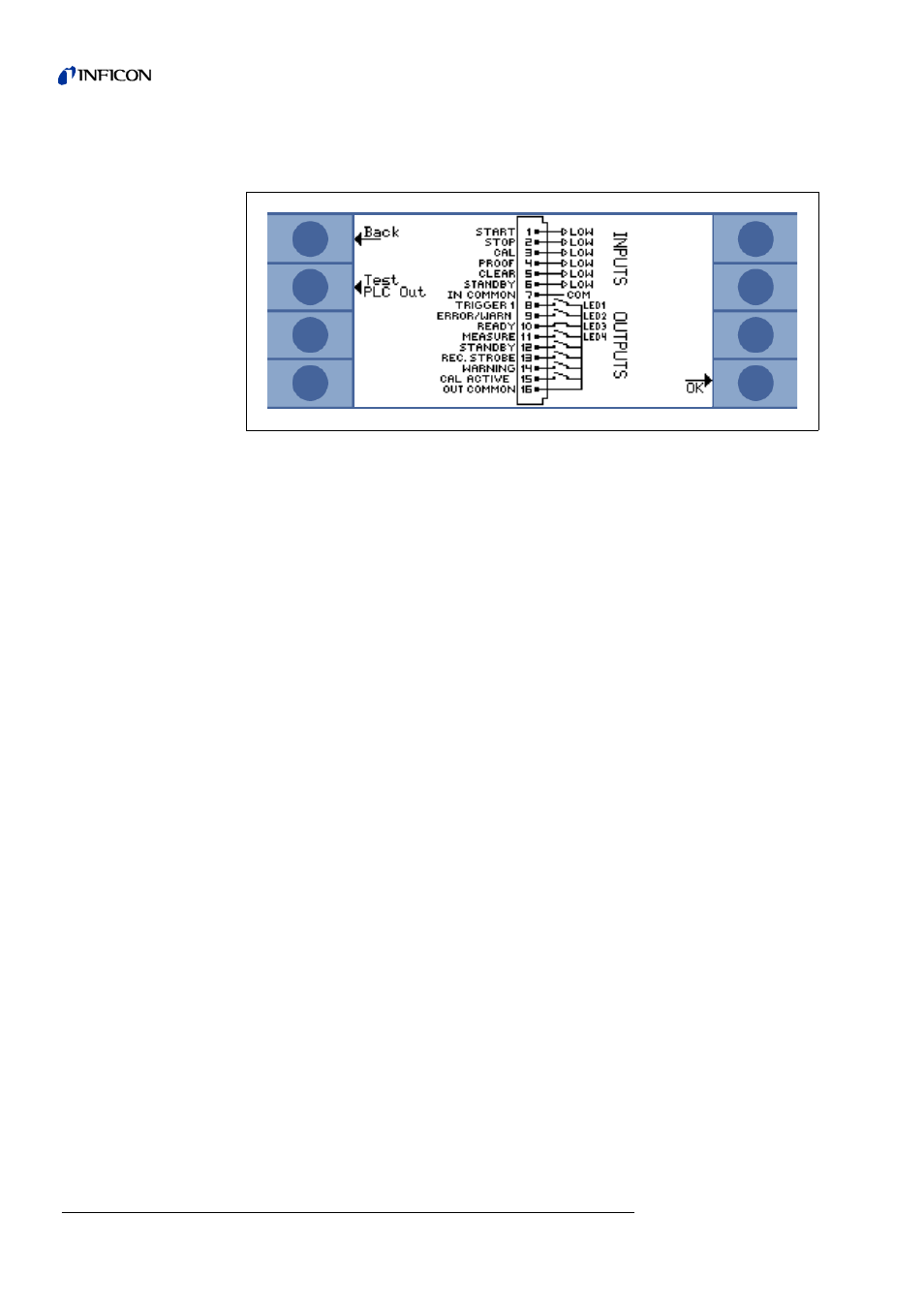 5 overview of all settings, 7 connecting a pc, Overview of all settings | Connecting a pc | INFICON T-Guard Leak Detection Sensor User Manual | Page 40 / 85