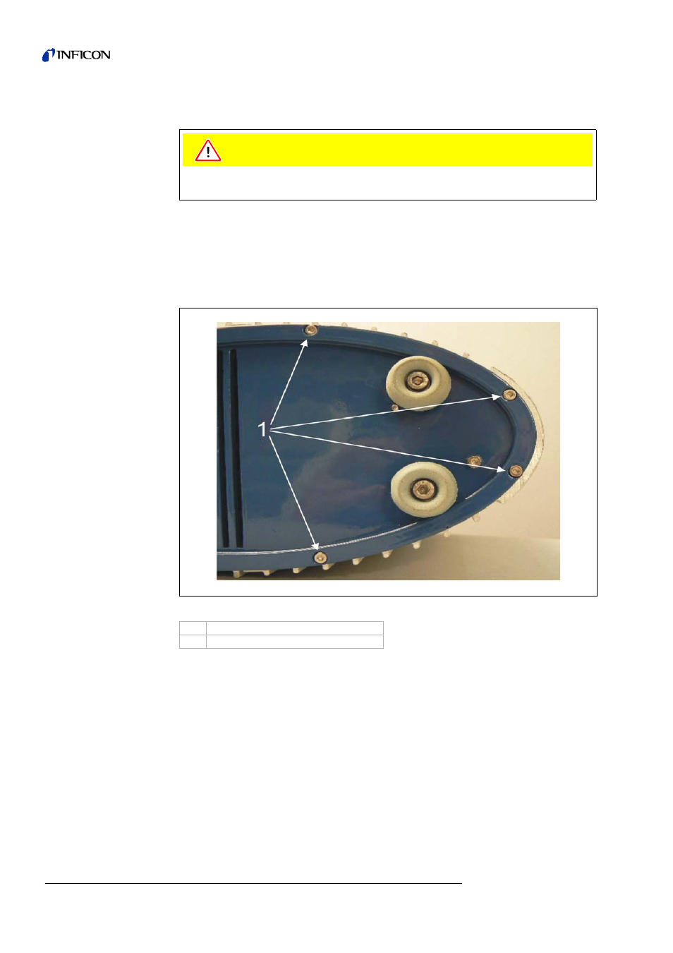 3 replacing the internal fuses, Replacing the internal fuses, Caution | INFICON T-Guard Leak Detection Sensor User Manual | Page 70 / 85
