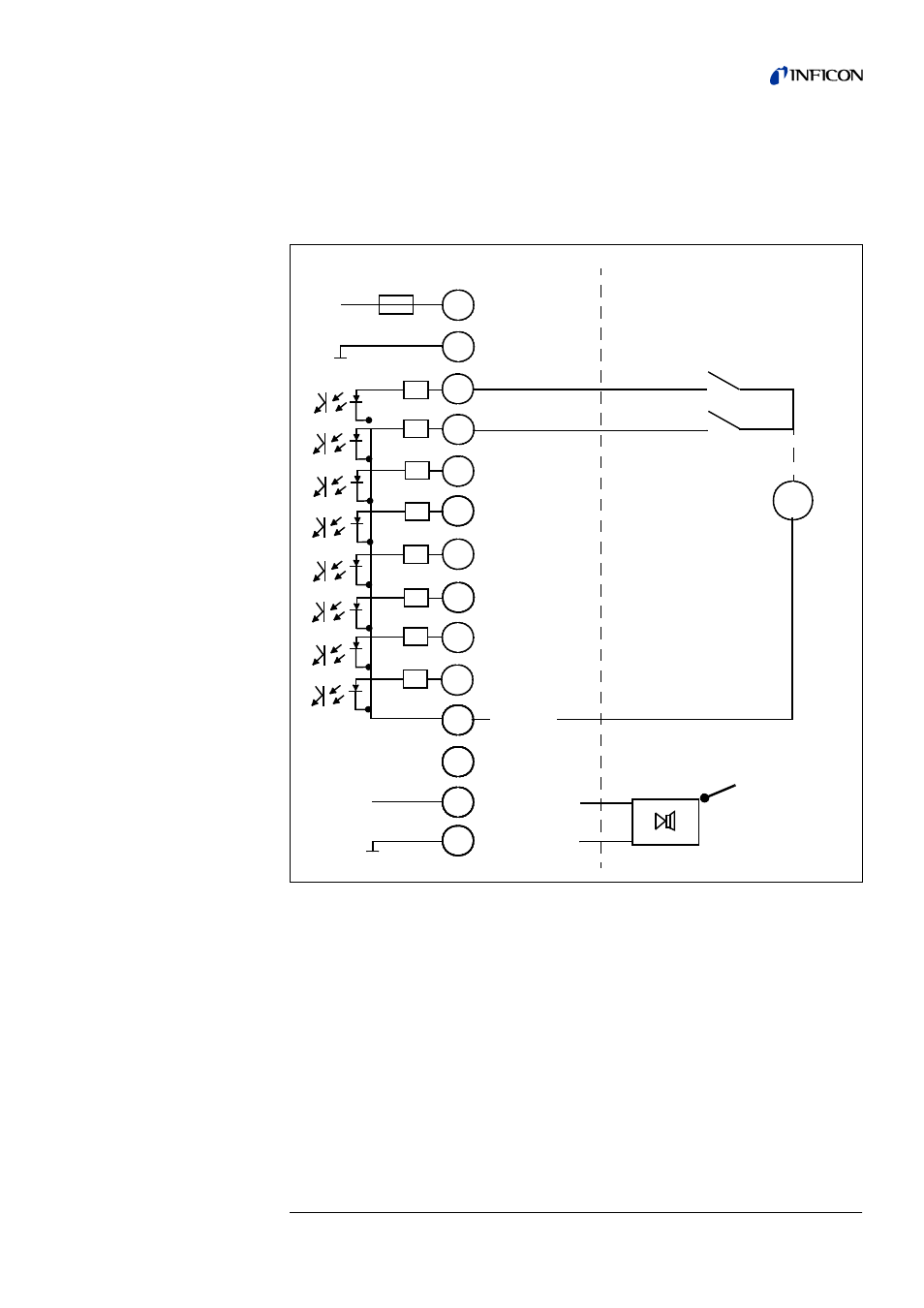 5 pin assignments, 1 plc in / audio, Pin assignments | Plc in / audio | INFICON Helium Leak Detector Modul1000 User Manual | Page 101 / 130