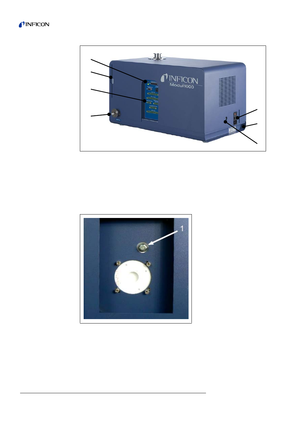 INFICON Helium Leak Detector Modul1000 User Manual | Page 20 / 130