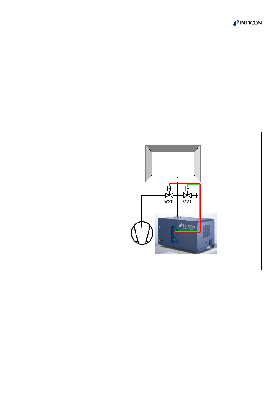 2 partial flow mode, Partial flow mode | INFICON Helium Leak Detector Modul1000 User Manual | Page 35 / 130