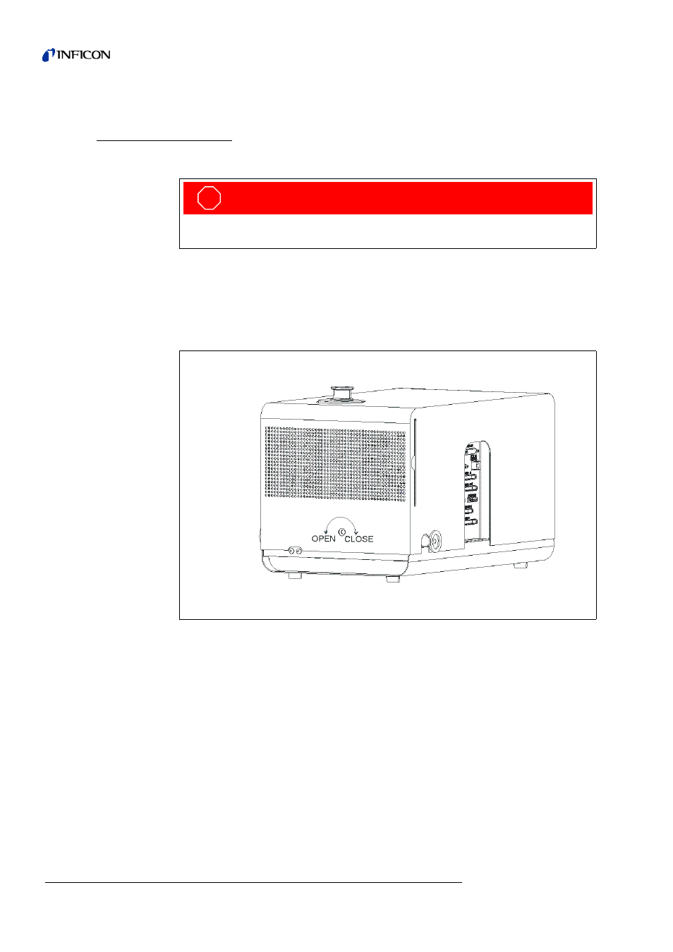 1 opening of the device, Opening of the device, Danger | INFICON Helium Leak Detector Modul1000 User Manual | Page 78 / 130