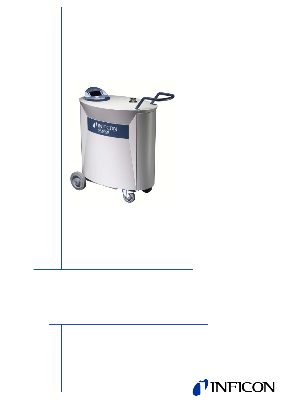INFICON UL5000 Dry Helium Leak Detector User Manual | 108 pages