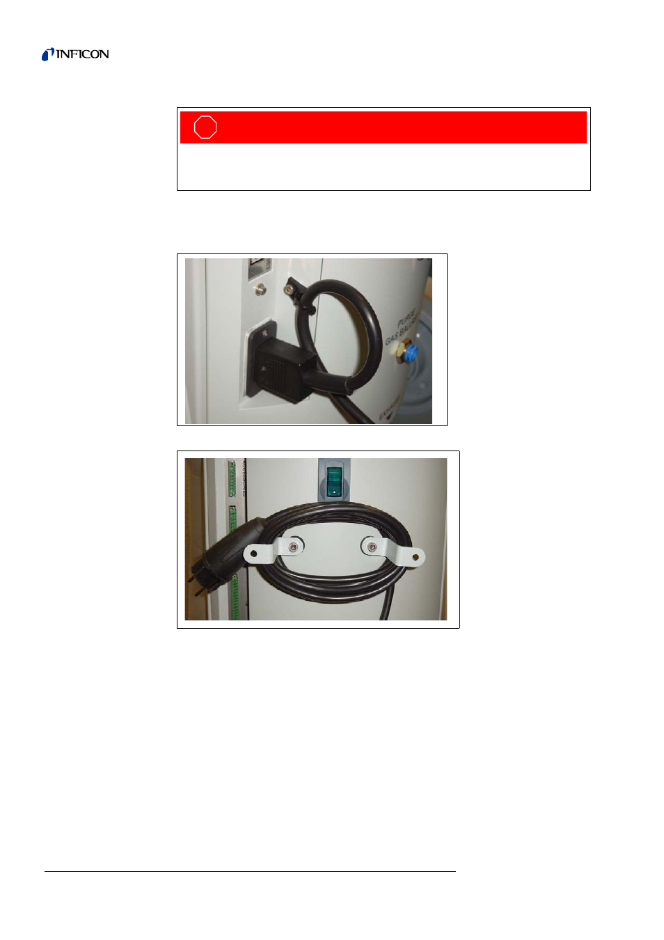 Danger | INFICON UL5000 Dry Helium Leak Detector User Manual | Page 22 / 108