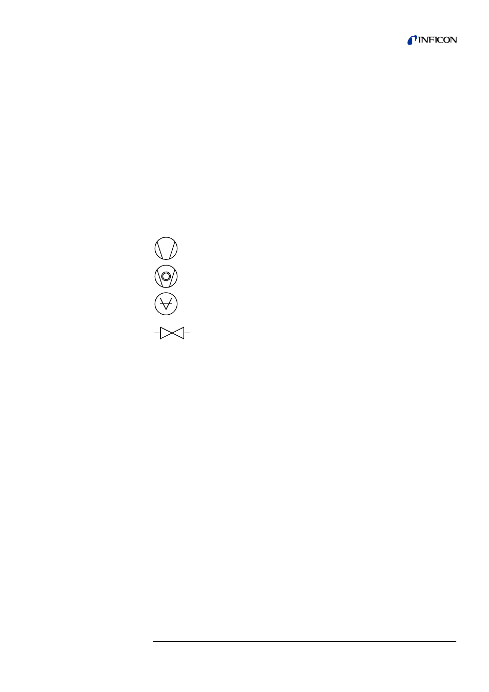 Indications 7, Symbols of vacuum technology, Definition of terms | 2 indications, 3 symbols of vacuum technology, 4 definition of terms | INFICON UL5000 Dry Helium Leak Detector User Manual | Page 7 / 108