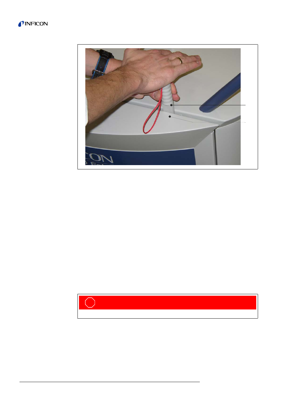 Check/replace the filter cell, Fig. 9-1, 7 check/replace the filter cell | Danger | INFICON UL5000 Dry Helium Leak Detector User Manual | Page 96 / 108
