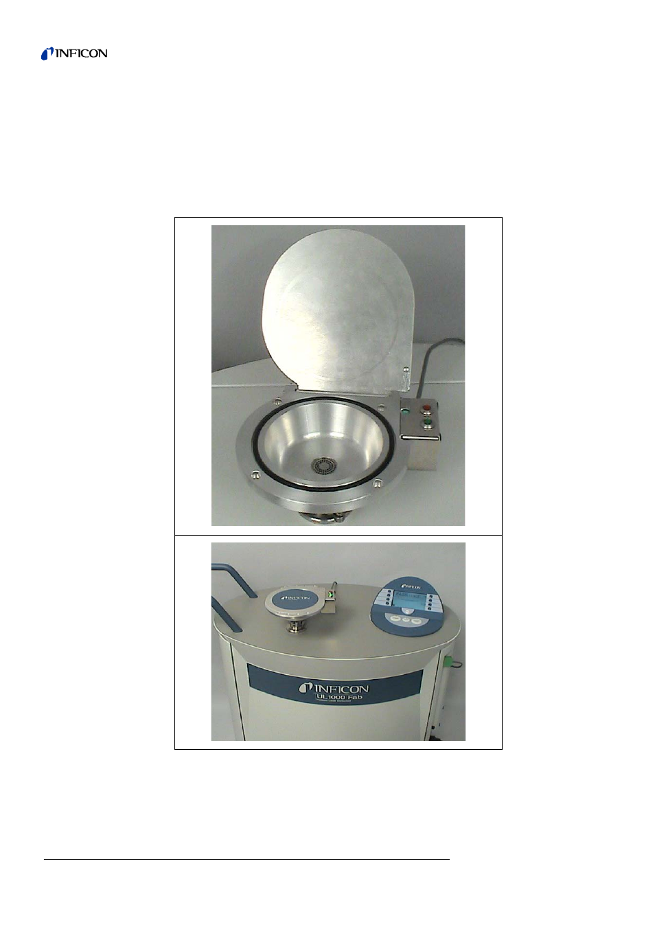 Test chamber tc1000 | INFICON UL1000 Helium leak detector User Manual | Page 20 / 119
