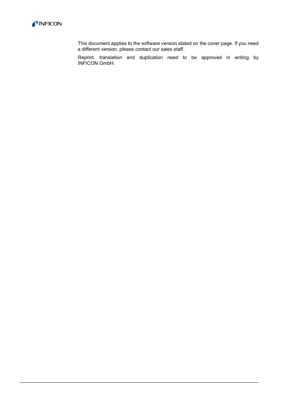 INFICON HLD6000 Refrigerant Leak Detector Interface Description User Manual | Page 2 / 40