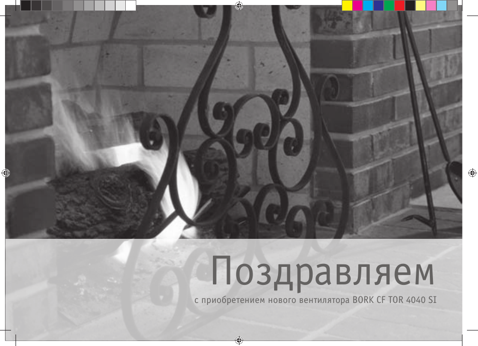 Поздравляем | Bork CF TOR 4040 SI User Manual | Page 4 / 40
